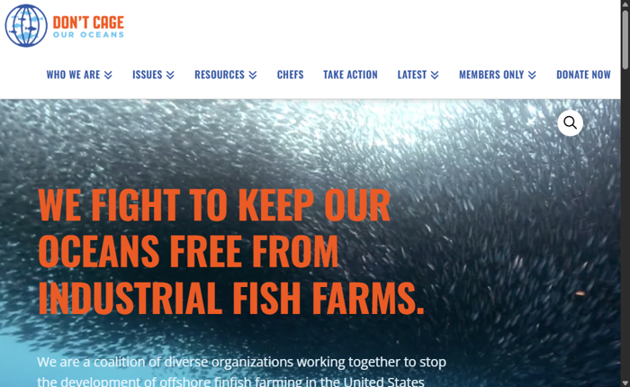 North American Marine Alliance / Don't Cage Our Oceans
