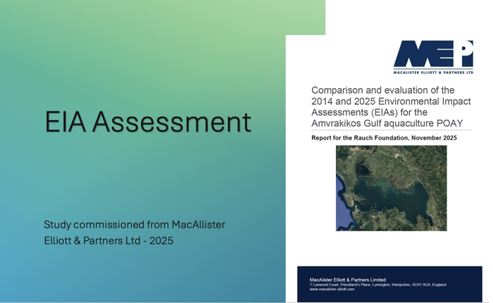 Comparison and Evaluation of the 2014 and 2025 EIAs for the Amvrakikos Gulf
